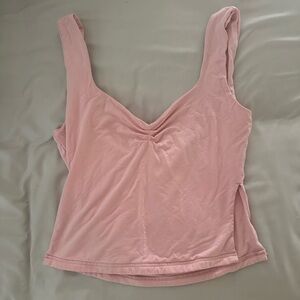 Pink Crop Top